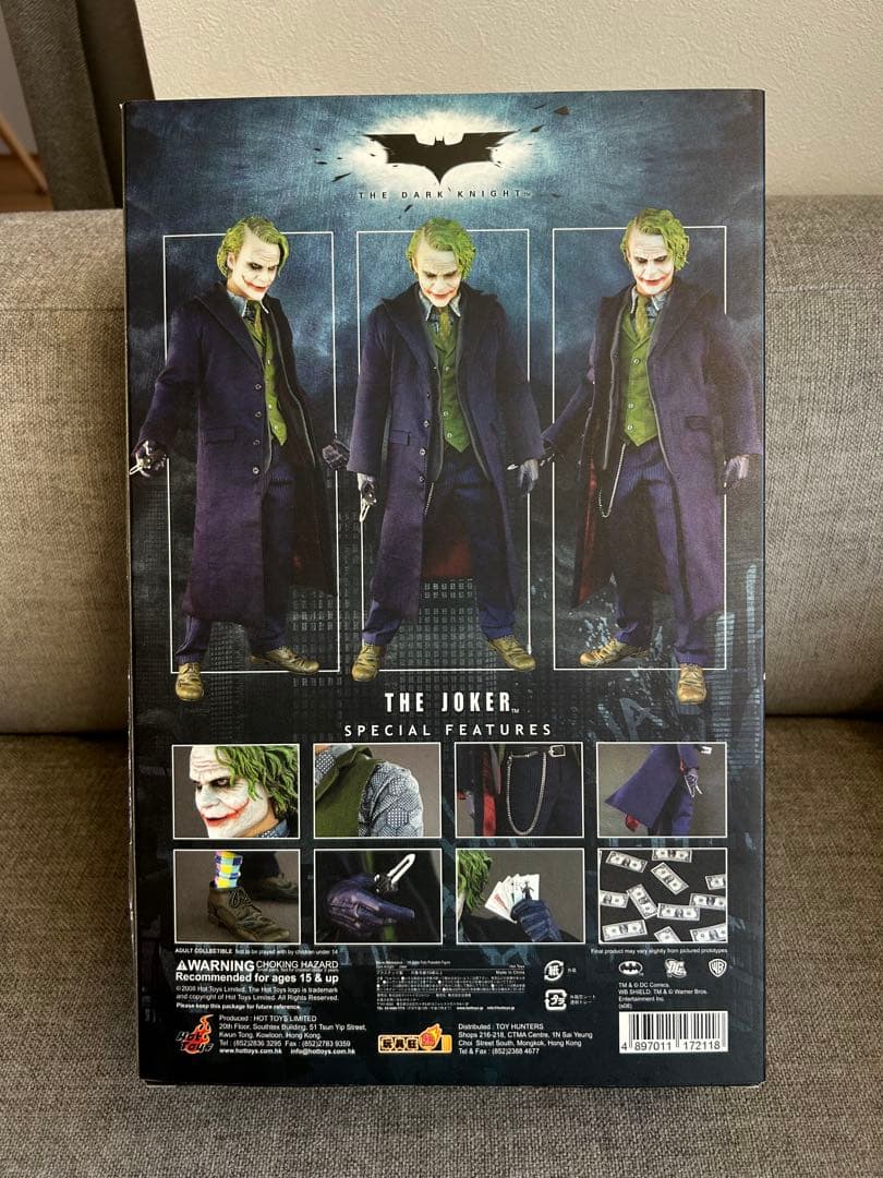 ダークナイト ジョーカー ホットトイズ THE JOKER フィギュア