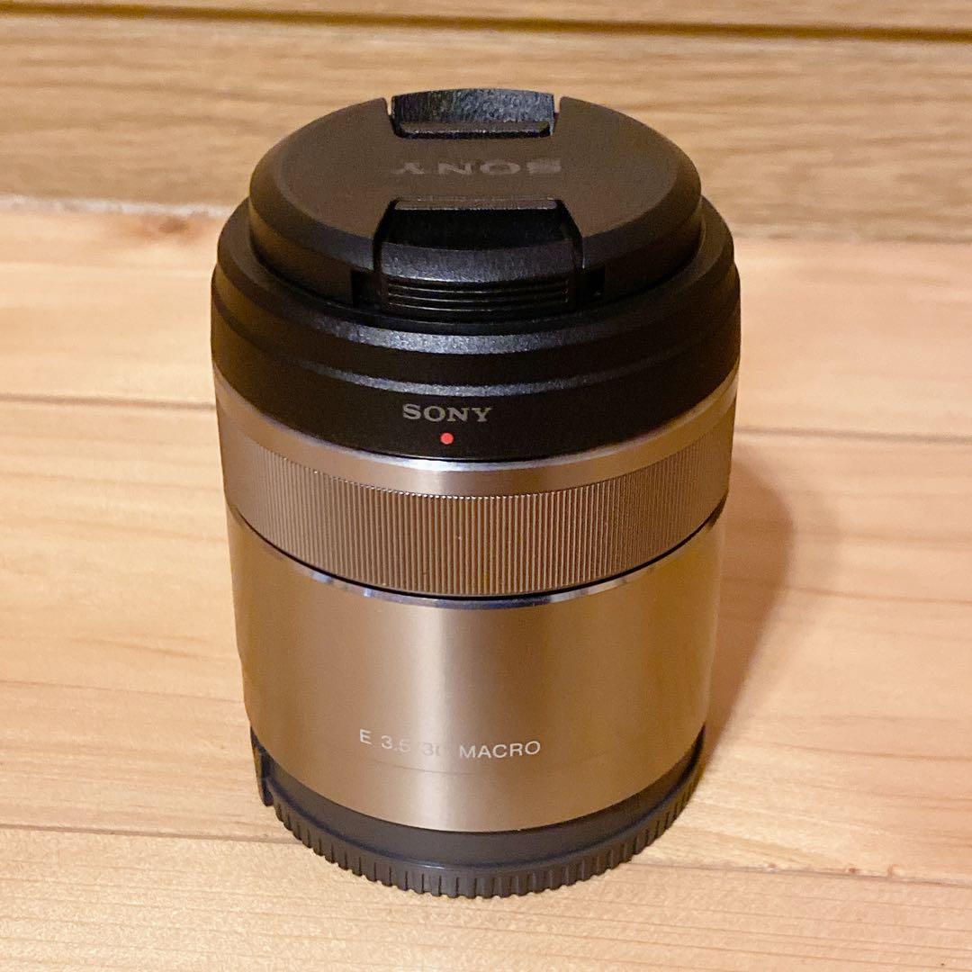 【美品】ソニー E 30mm F3.5 マクロ レンズ SEL30M35