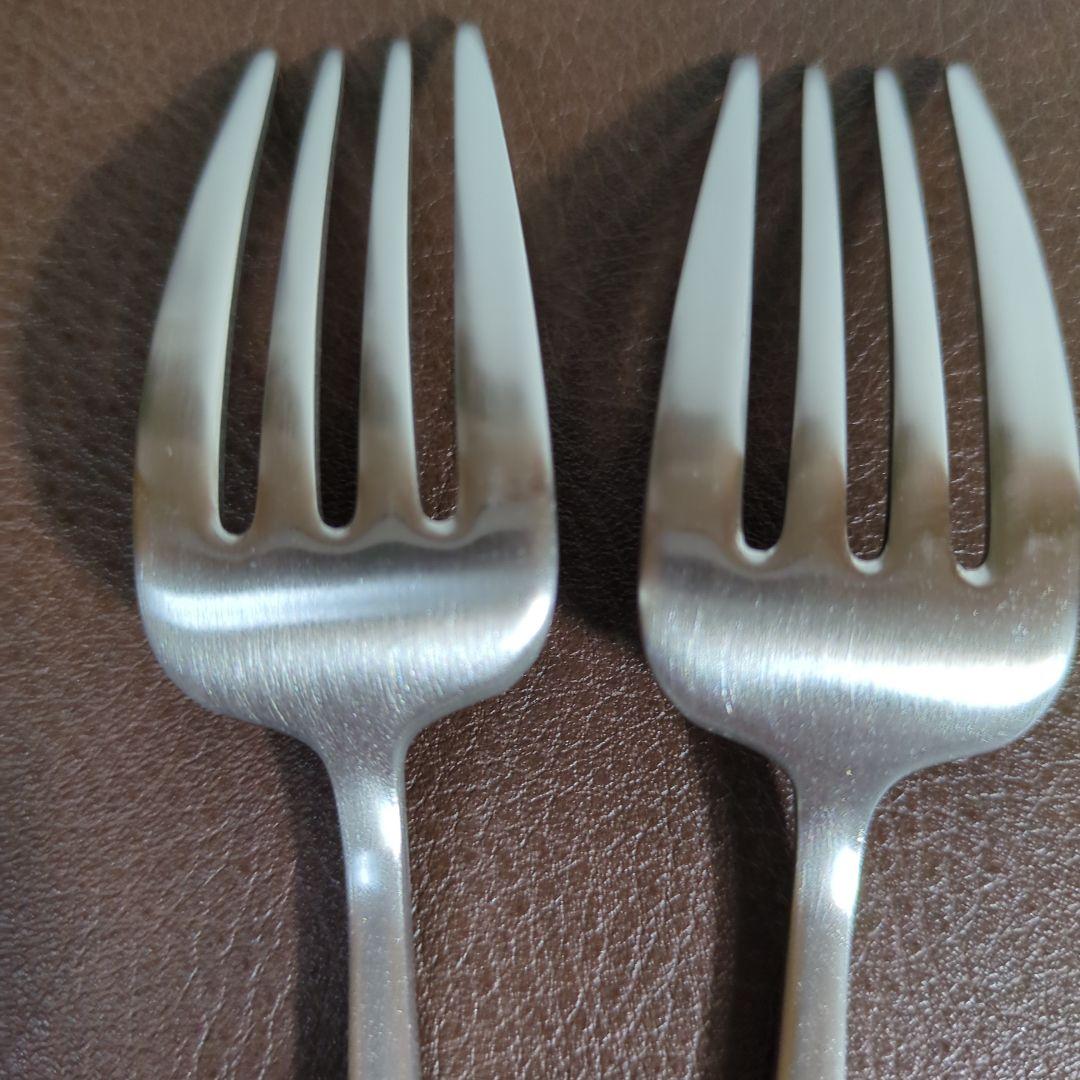 cutipol クチポール　ムーン　moon マットシルバーディナー6本セット