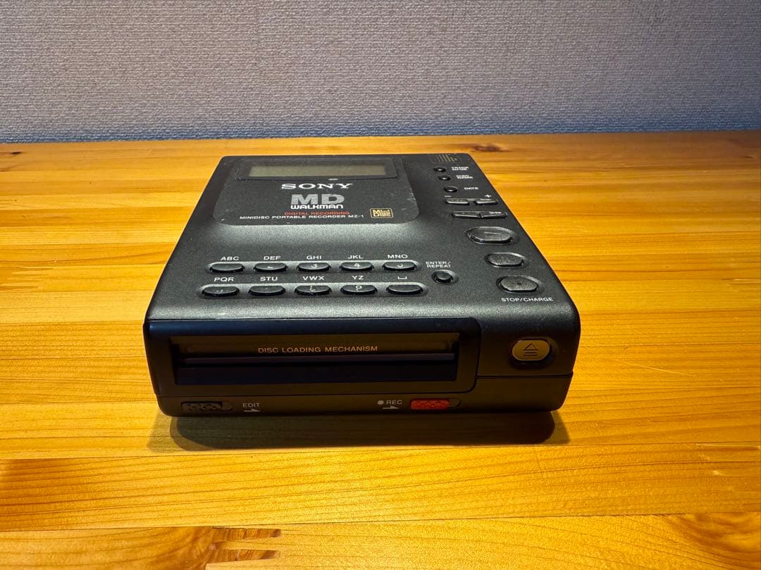 おもち　SONY MD ポータブルミニディスクレコーダー MZ-1