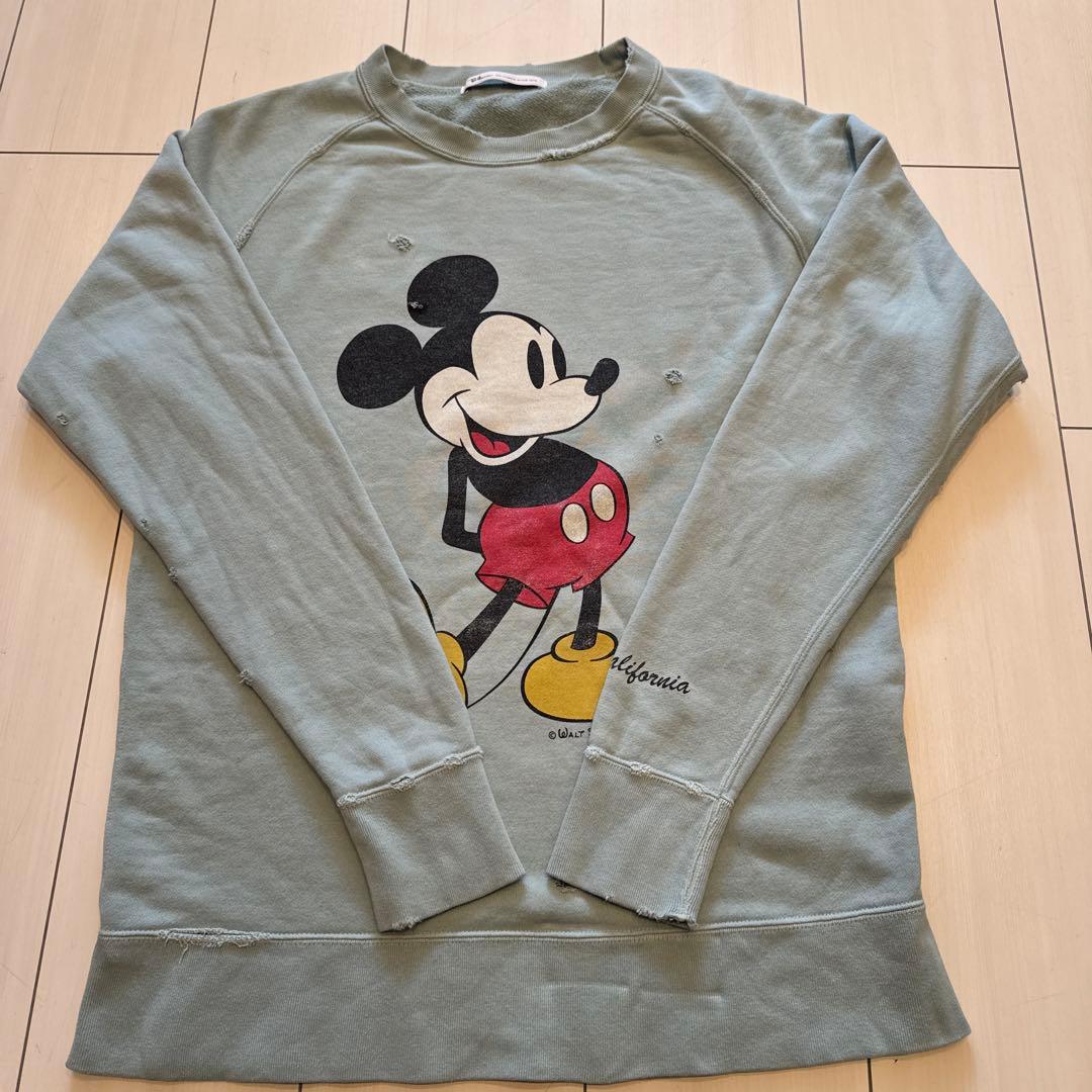Ron Herman　ロンハーマン ミッキーマウス スウェット　ブルー