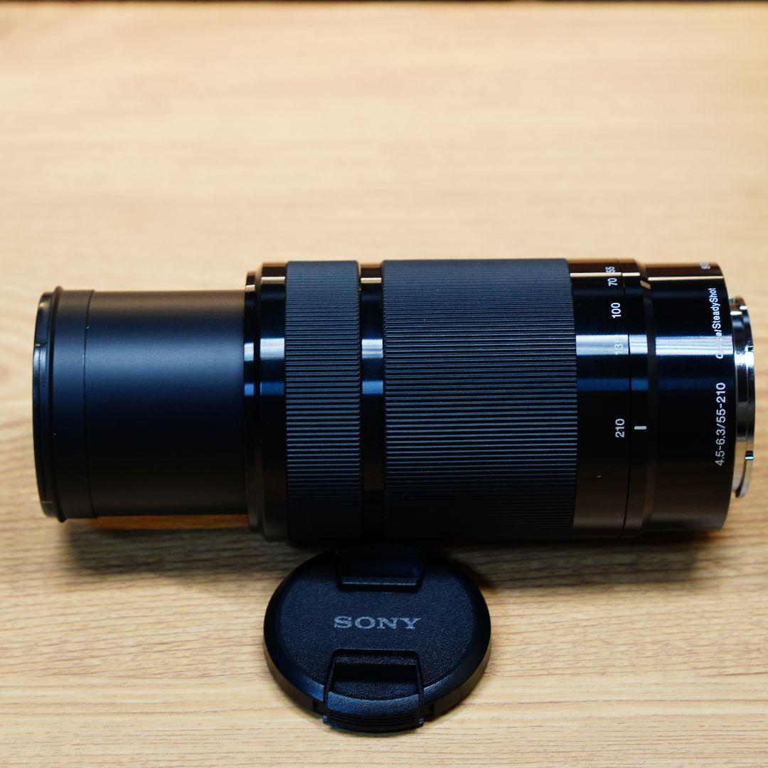 SONY E 4.5-6.3/55-210 OSSズームレンズ SEL55210