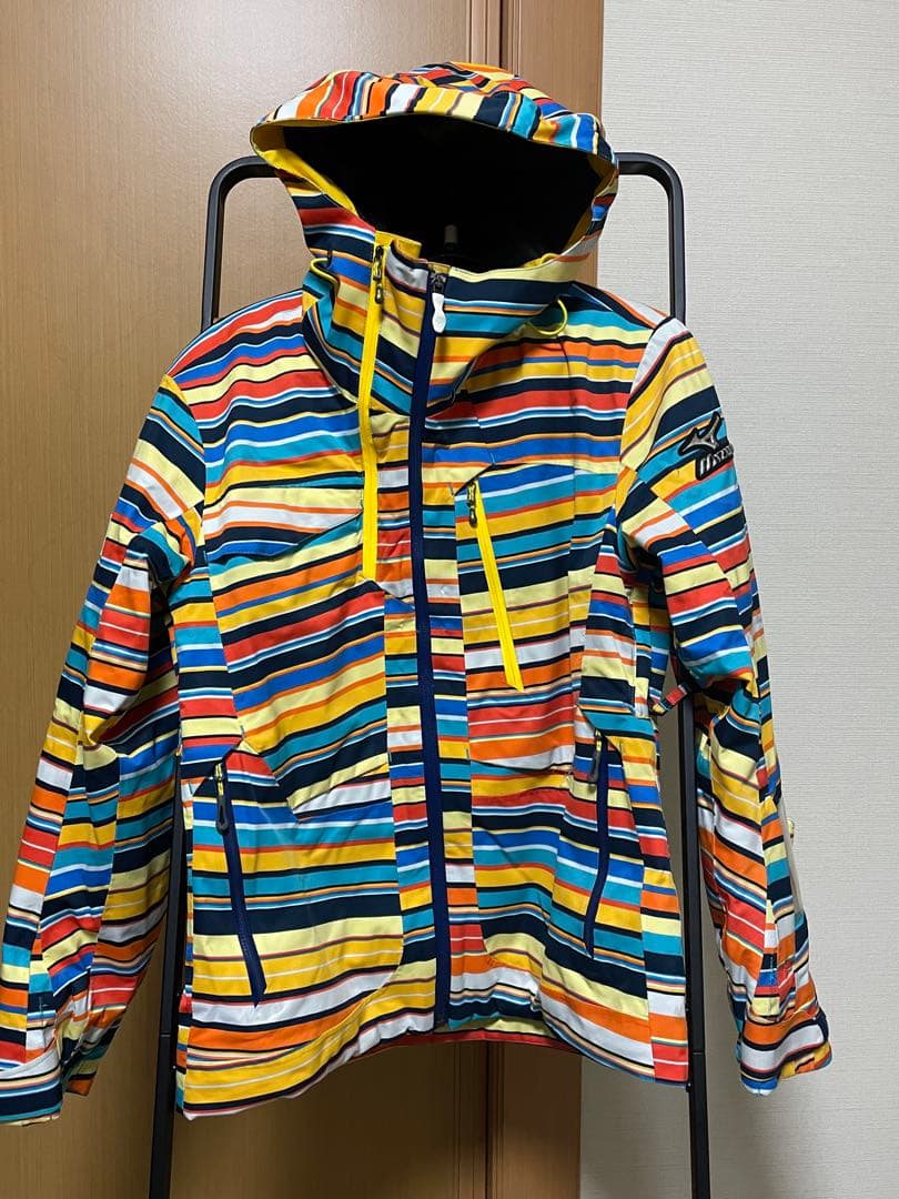 美品ペア(2着) ◆MIZUNOミズノ◆ スキーウェアブレスサーモM／WMサイズ