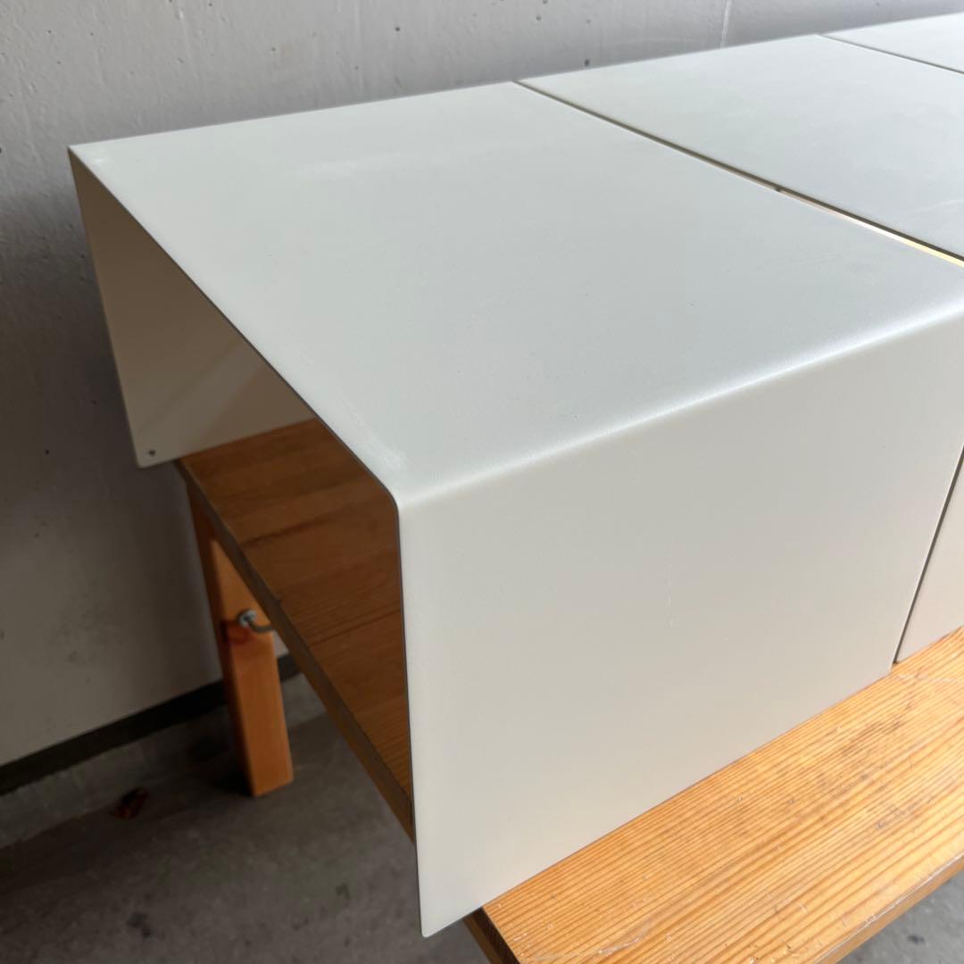 美品★無印 スタッキングシェルフ・コの字棚 ３個セット