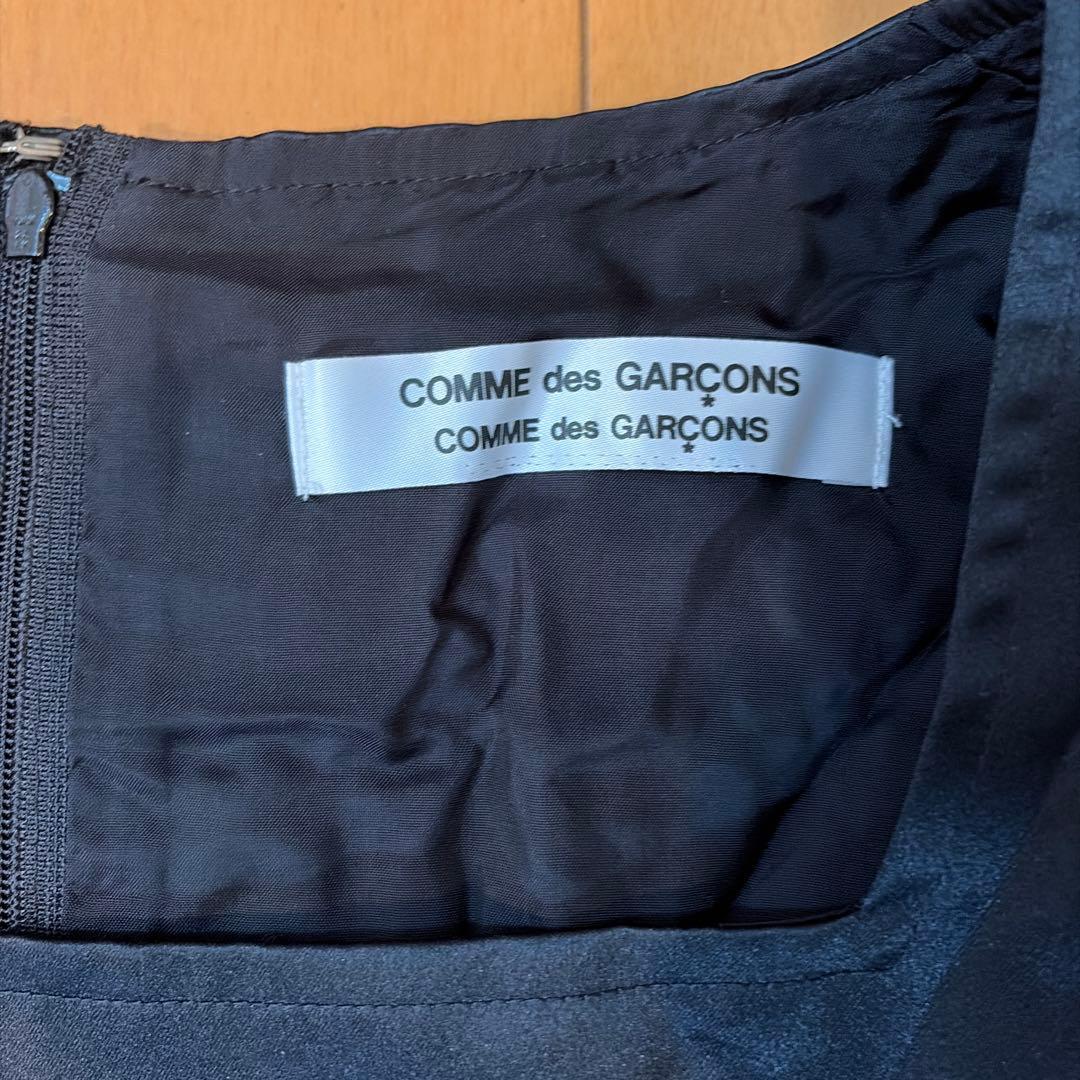 コムコム コムデギャルソン ノースリーブワンピース