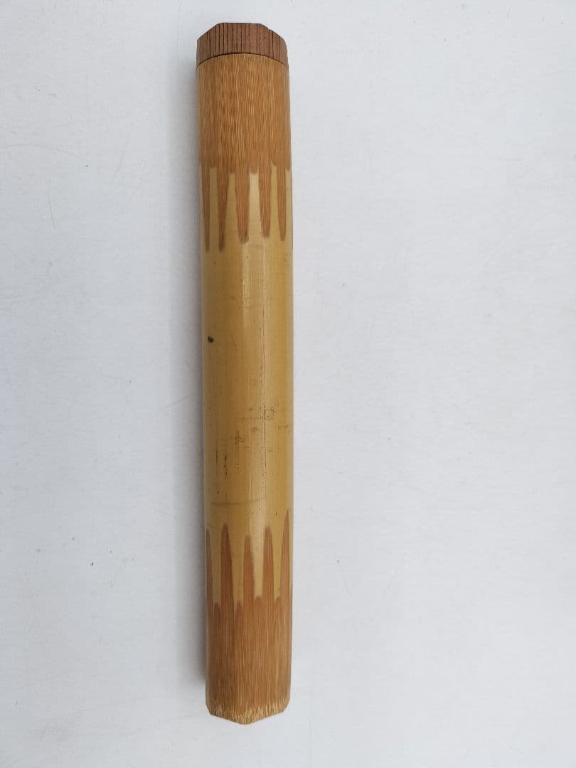 c871 茶杓 銘『寒山』　三ツ節茶杓 高桐院　上田義山　木箱 茶道具 古物