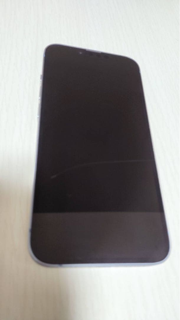 Apple iPhone 14ブルー 本体 画面に軽いヒビあり