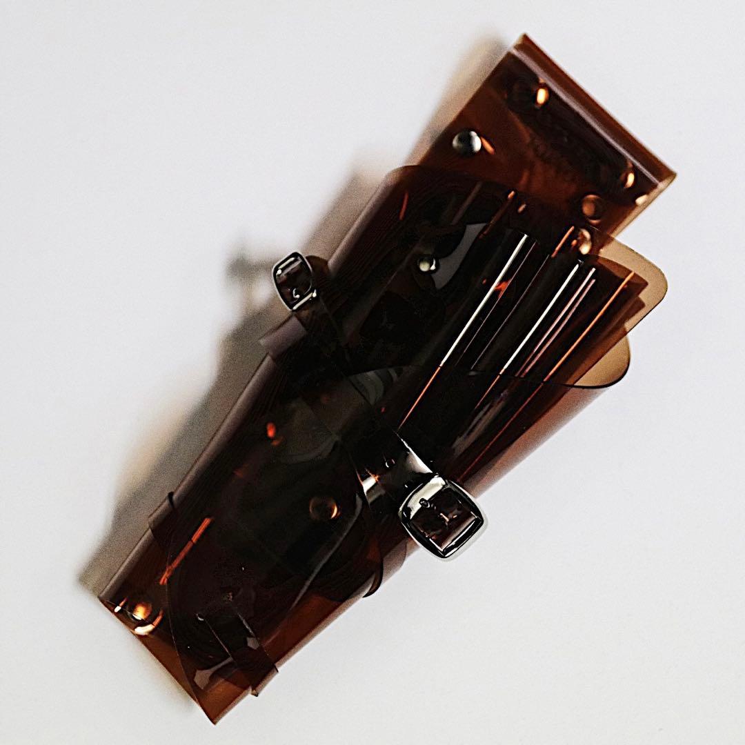 CONNECT.TOKYO PVC製シザーケース(クリア)