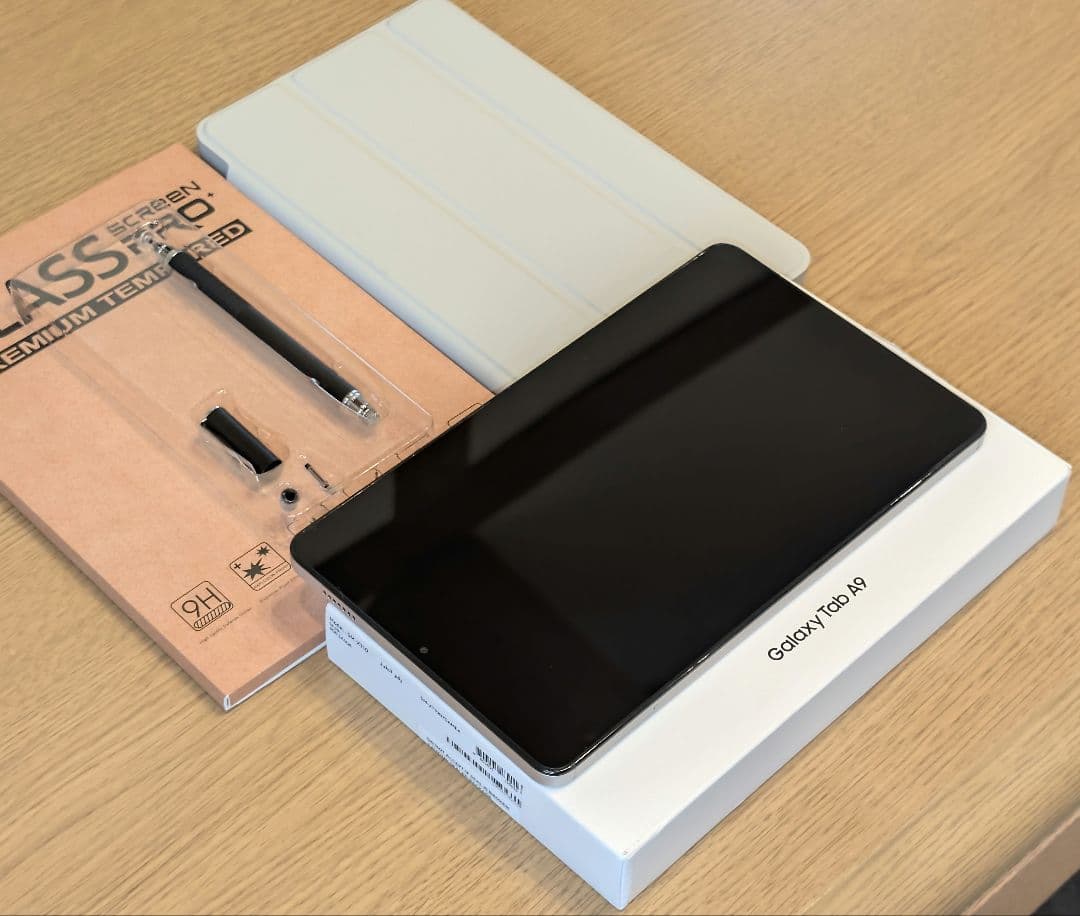 【ほぼ未使用】Samsung Galaxy Tab A9 シルバー