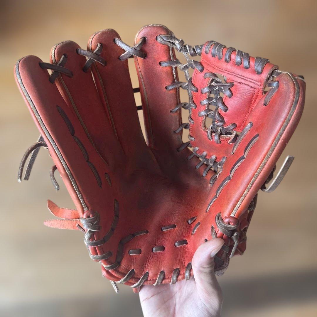 アシックス　ゴールドステージ　外野用グローブ　軟式用　左用（⚠️値下げ不可）