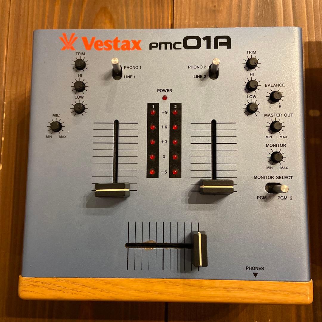 Vestax pmc 01 A PCV 002 セット DJミキサー ベスタクス