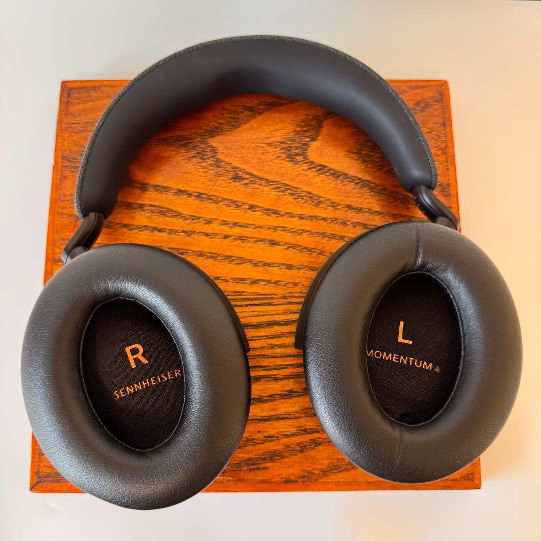 【Sennheiser Momentum 4 】ワイヤレスヘッドホン／付属品完備