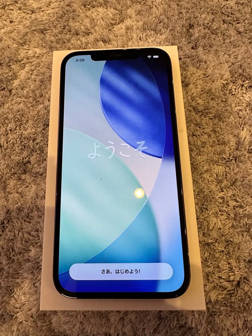 【美品】iPhone12ProMax 256 GB 箱 本体simフリー