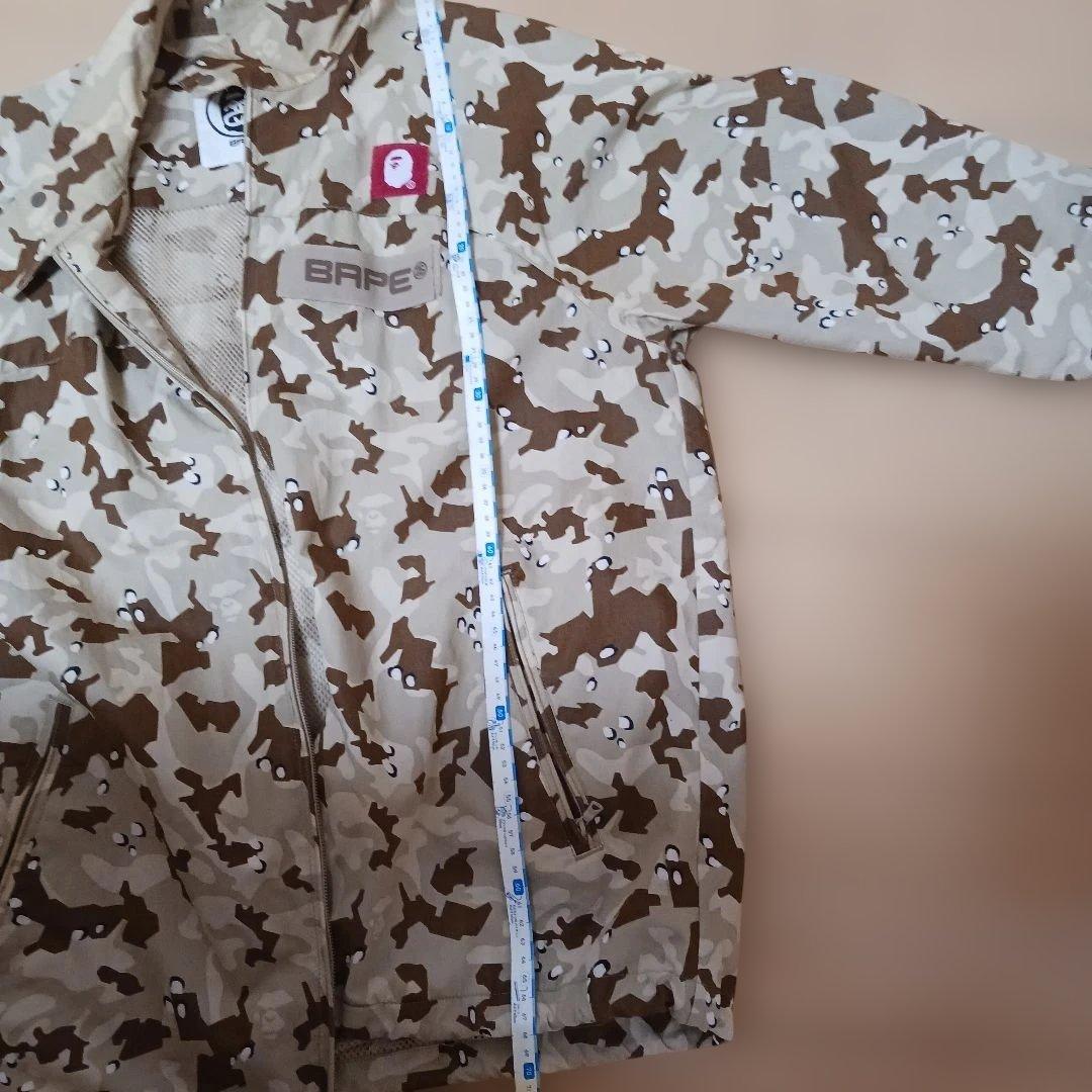 y*n様 BAPE×STUSSY カモフラージュ ナイロンジャケット