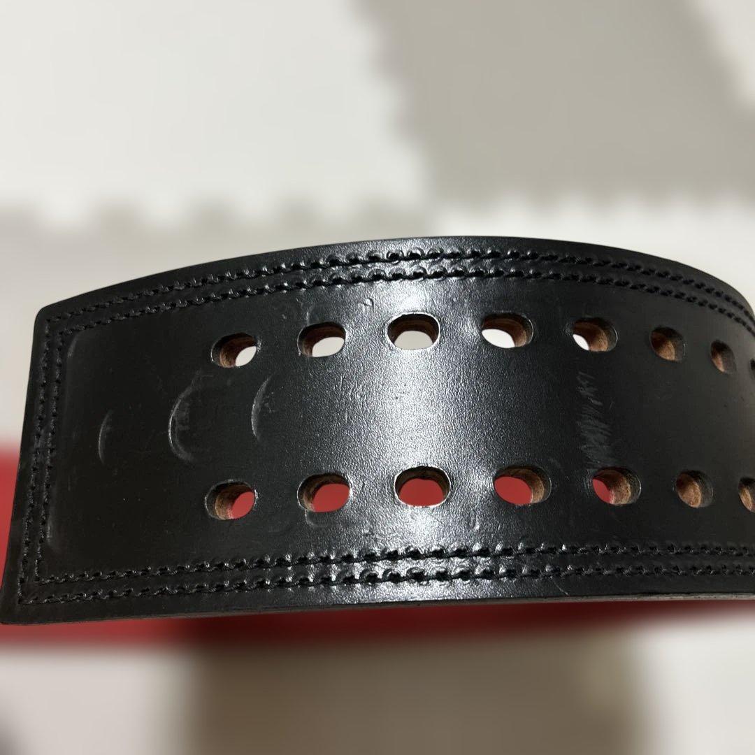 SBD トレーニング・パワーベルト 黒/赤　Mサイズ