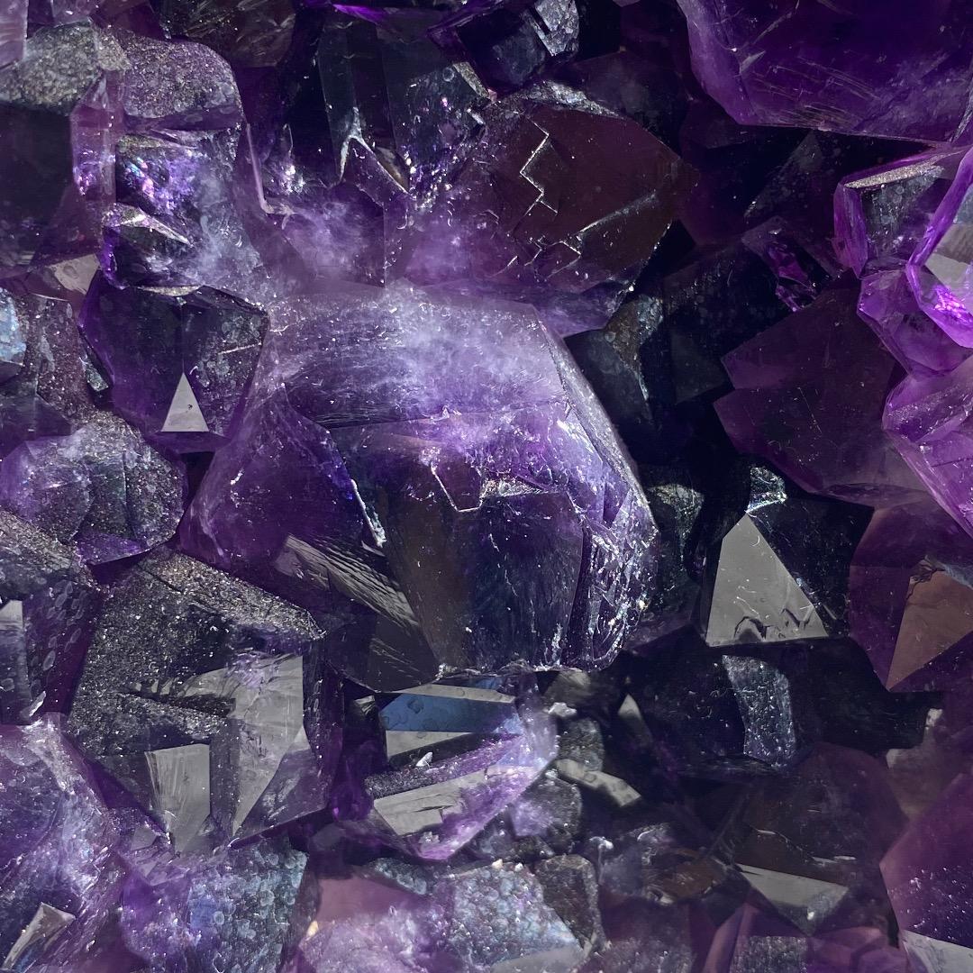 大粒！1.5kg! アメジスト５Aグレードクラスター　　ウルグアイ産