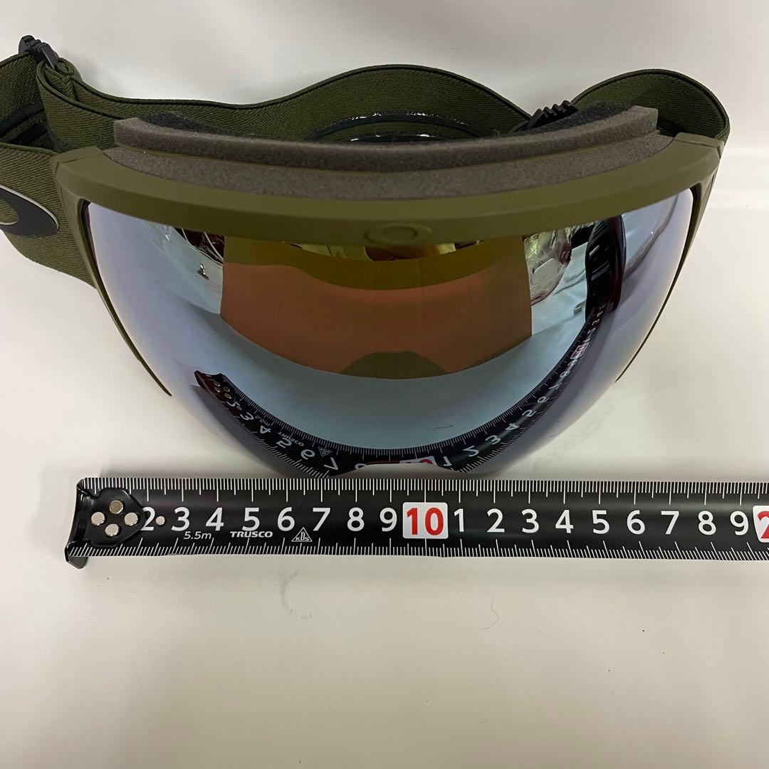 OAKLEY フライトパス L プリズム　スノーゴーグル カーキ