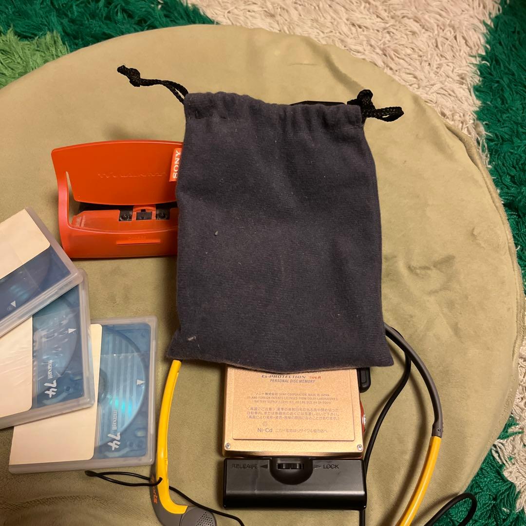 sony MDウォークマンMZ-E707 SONY SPORTS 稼働品