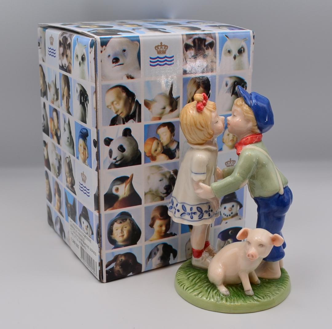 アンデルセン人形　豚飼いの王子　★ロイヤルコペンハーゲン　箱付き　美品