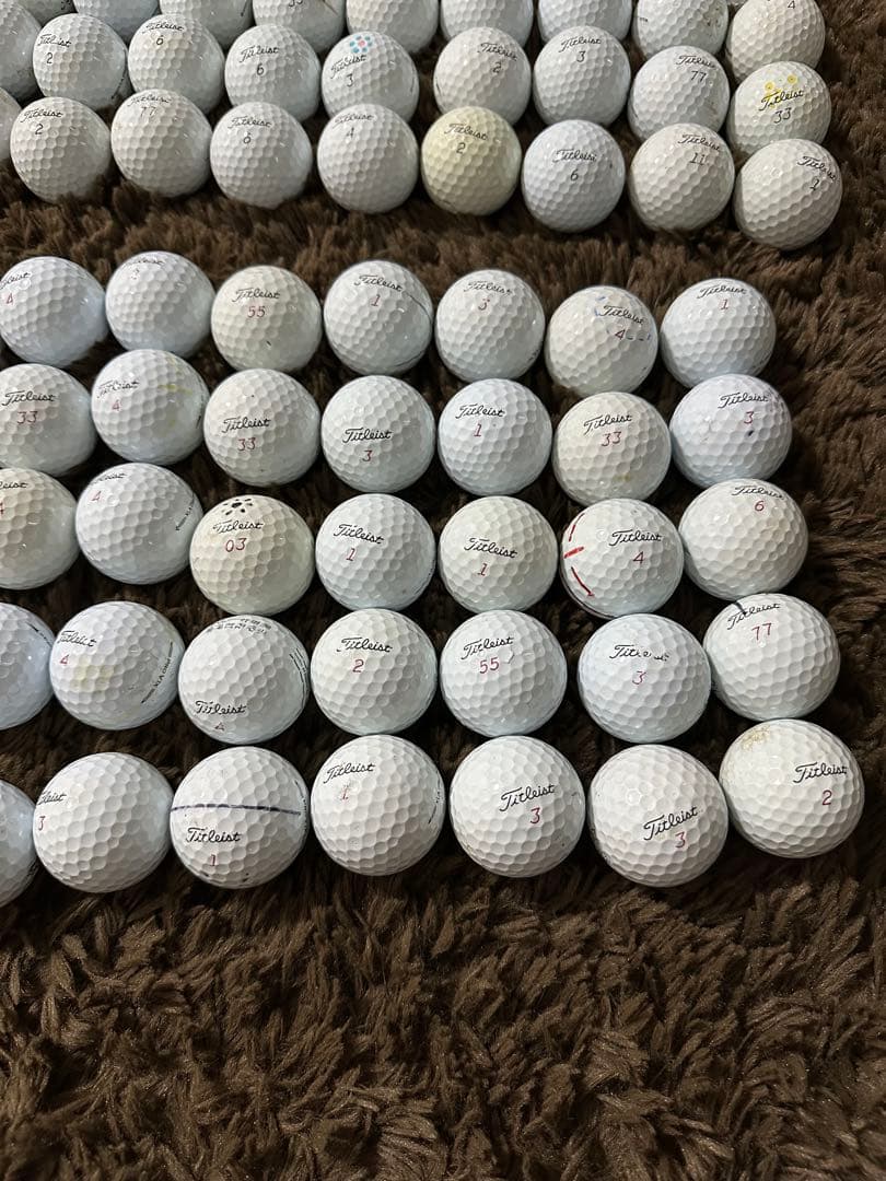 Titleist プロv1、プロv1xゴルフボール 約127個