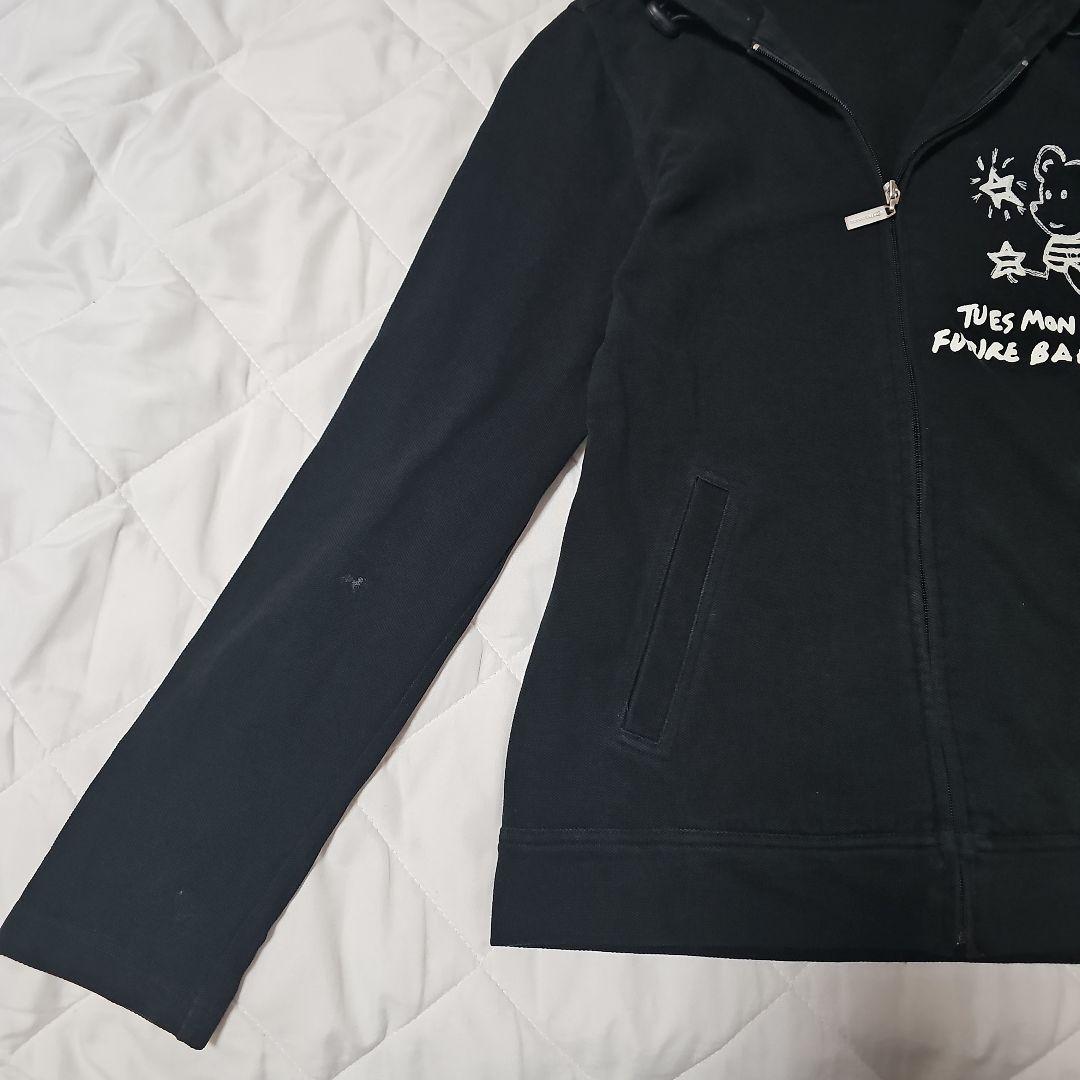 CASTELBAJAC カステルバジャック ジップアップパーカー ブラック 黒