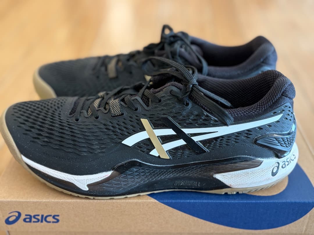 美品アシックス asics gel-resolution 9 boss BOSS