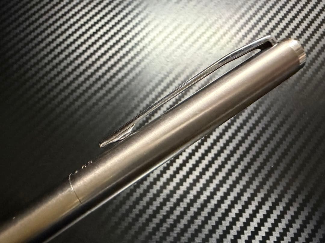 極美品 モンブラン ノブレス スリムライン スチール EF 極細字 万年筆