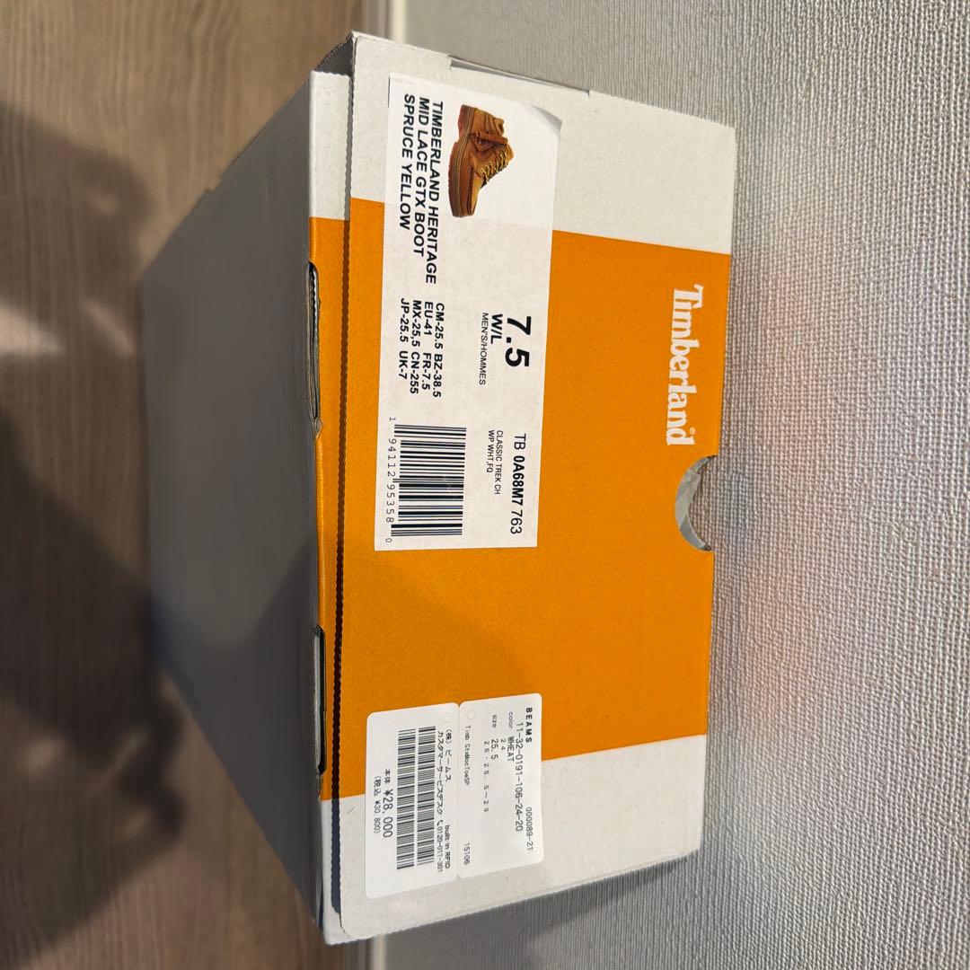 Timberland BEAMS コラボシューズ ベージュ