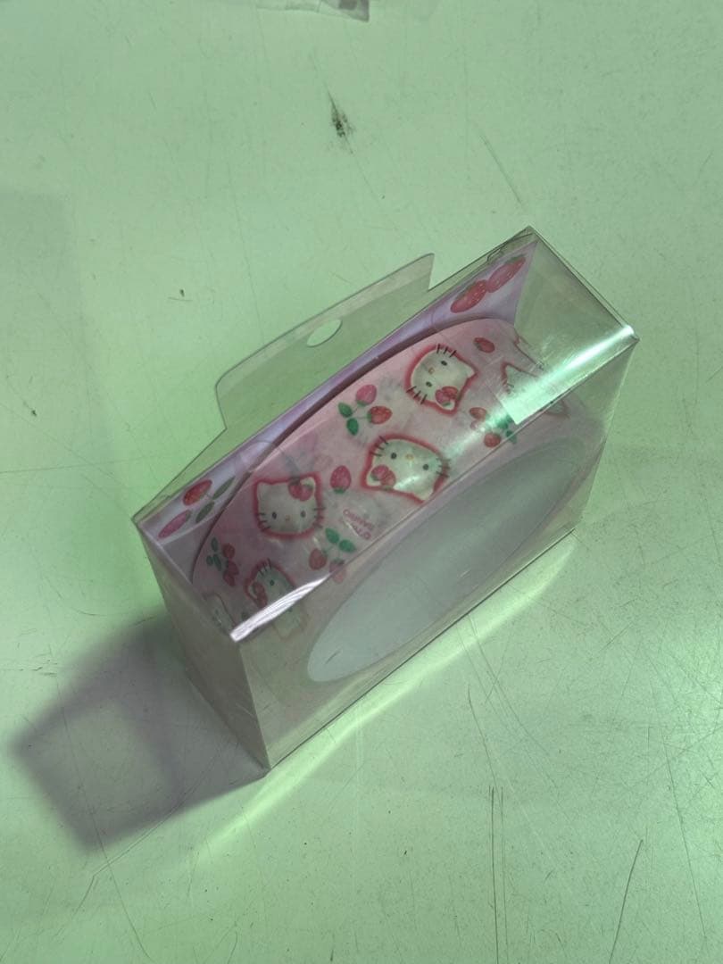 Hello Kitty キティ　いちご柄クラフトテープ 30mm 15m