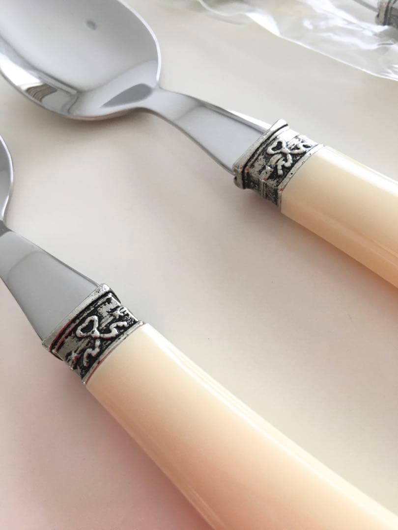 (新品) Cote Tableリボン カトラリー(10個セット)