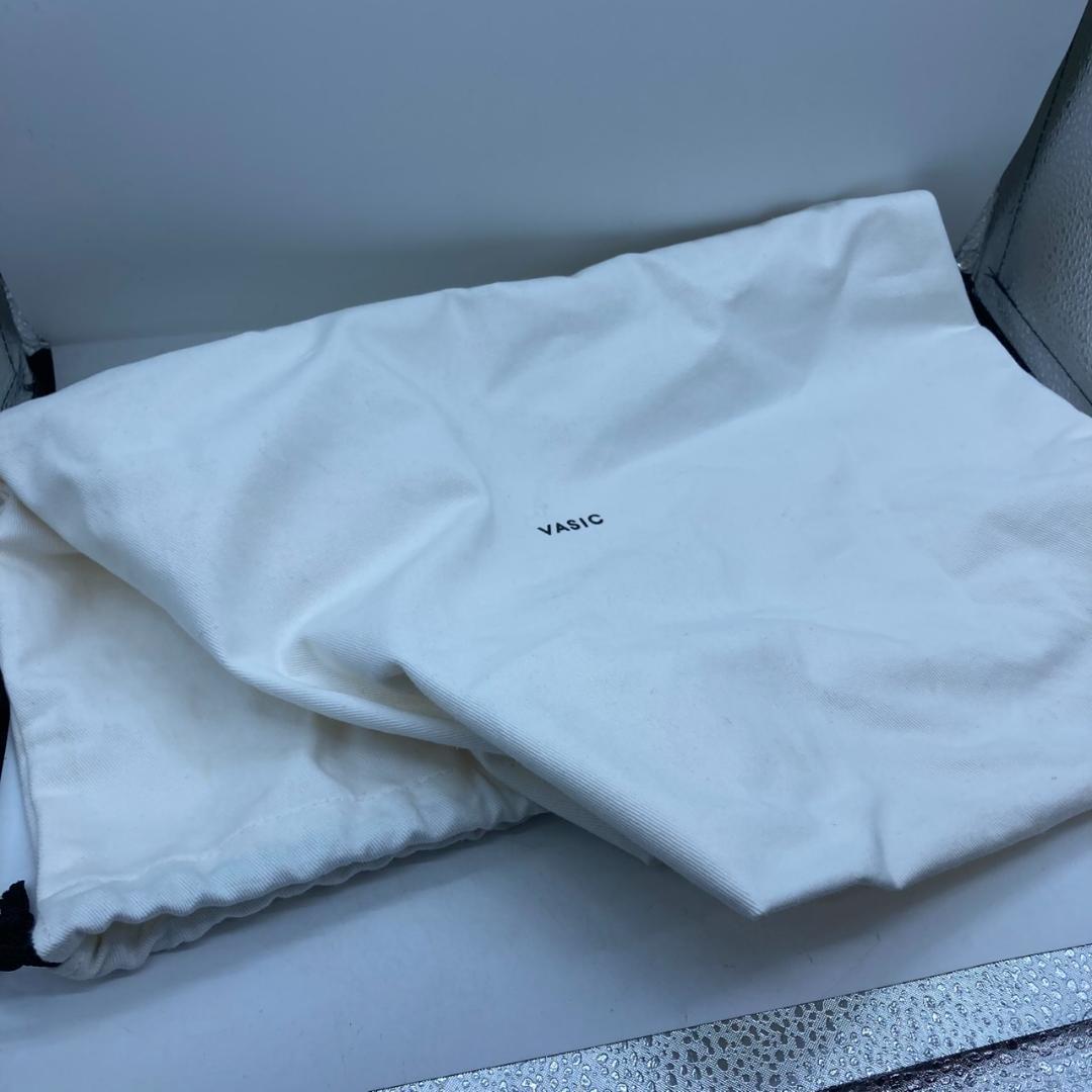 ▼美品　vasic CLUB MINI ショルダーバッグ　レザー　ブラウン