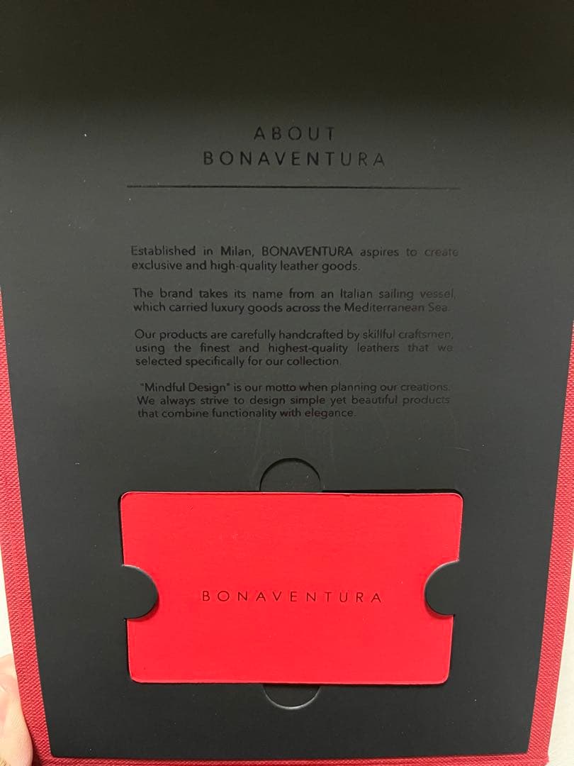 BONAVENTURA iPhone14proスマホケース ブルーリンホワイト