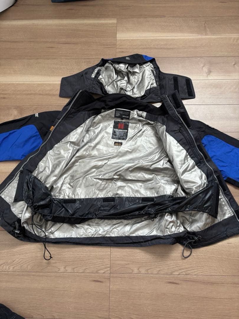 シマノ　ゴアテックス　釣り用　防寒着　プロテクティブスーツ上下セット　サイズＬ