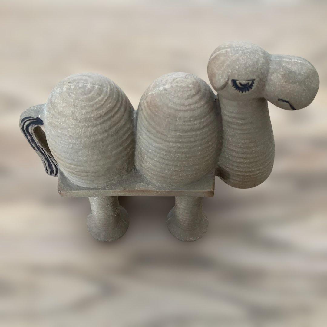 リサラーソン ラクダ　キャメル　ジュラシリーズ 置物　北欧　ヴィンテージ　陶器