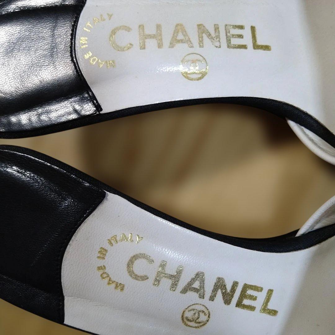 確実正規品！レア　シャネルミュール　シャネルサンダル　シャネル靴　CHANEL