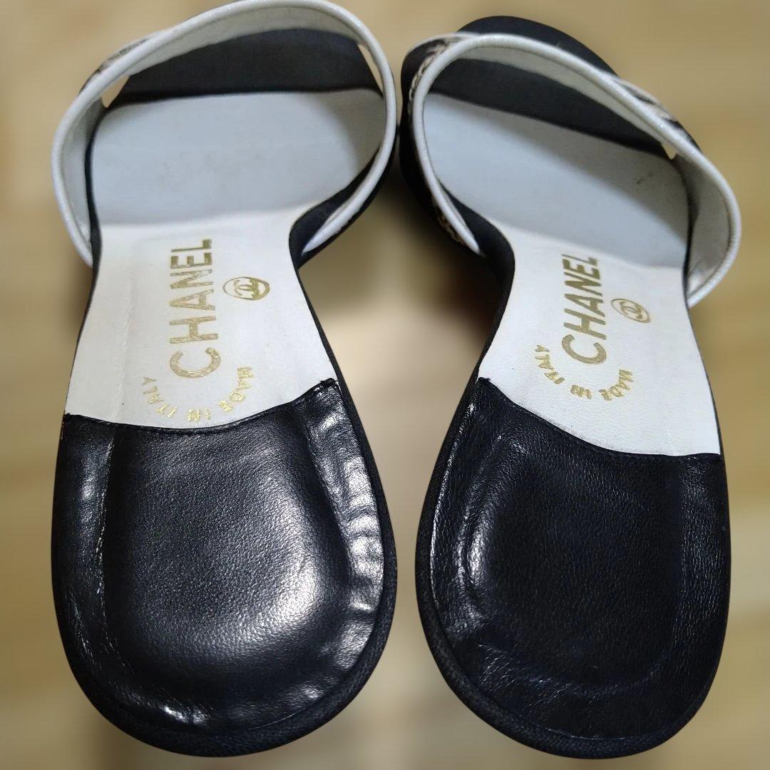 確実正規品！レア　シャネルミュール　シャネルサンダル　シャネル靴　CHANEL