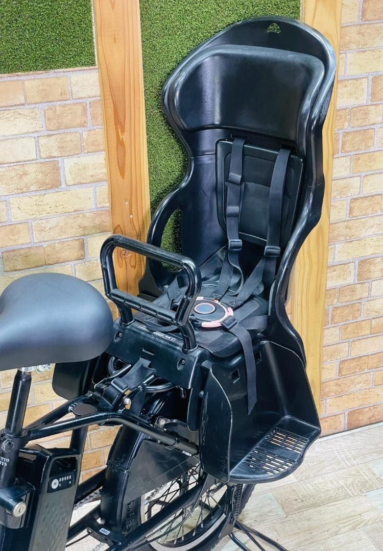 マット系ブラック 王様 ギュットアニーズ子供乗せ電動アシスト自転車 H3391