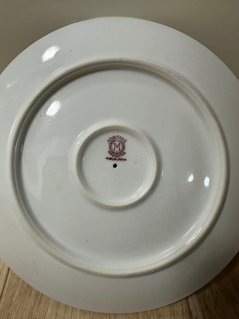 希少 オールドノリタケ スナック　プレート サービング　マルキ印