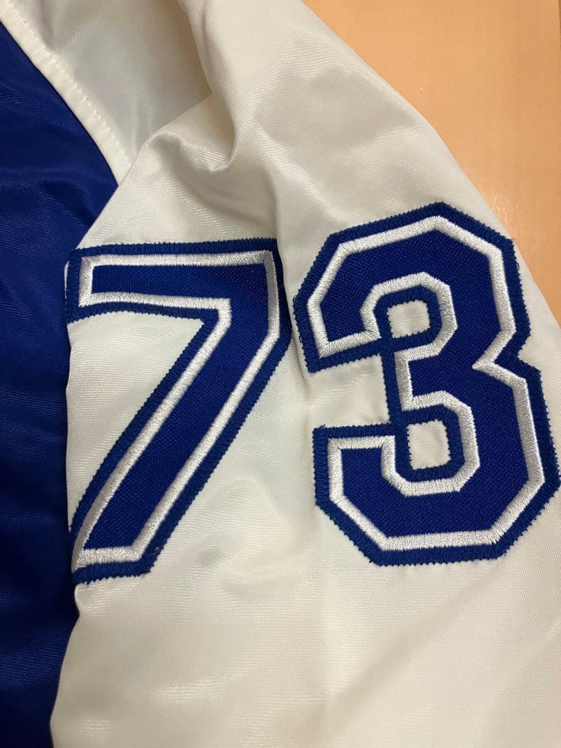 鹿島忠　中日ドラゴンズ　実使用　支給　ユニフォーム　直筆サイン　グランドコート