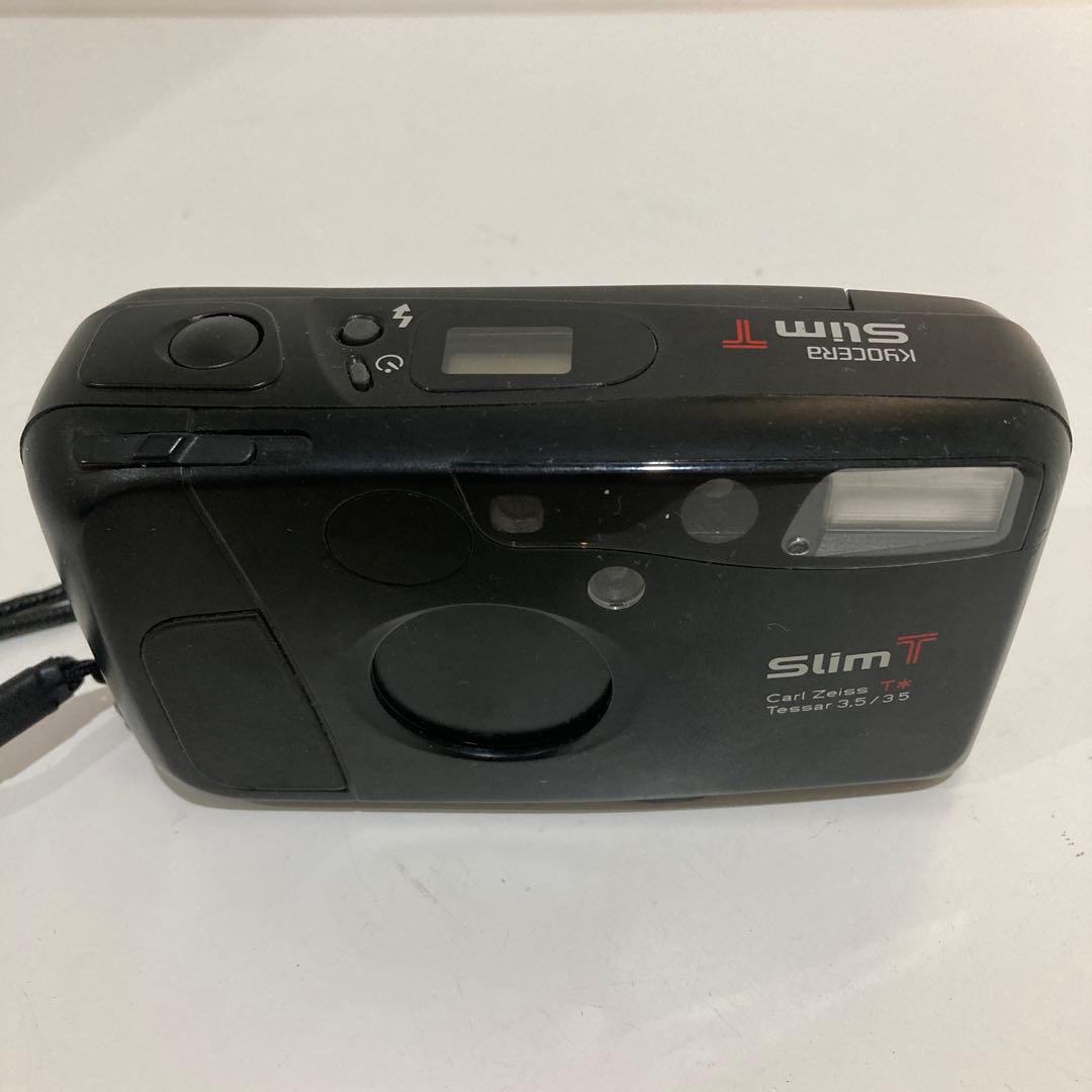 KYOCERA フィルムカメラ　スリムT コンパクトフィルムカメラ　昭和レトロ