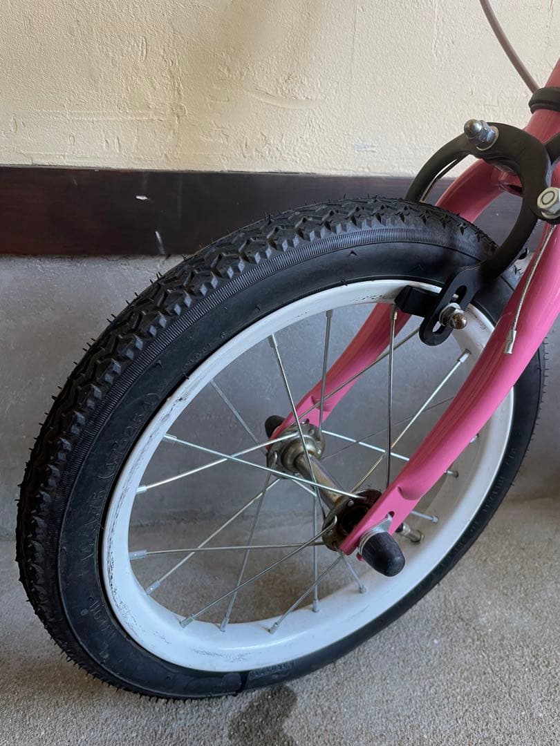 people 14インチ　補助輪付き自転車