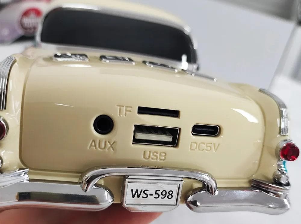 Bluetooth スピーカー アメ車2 1/18 USBメモリ MicroSD