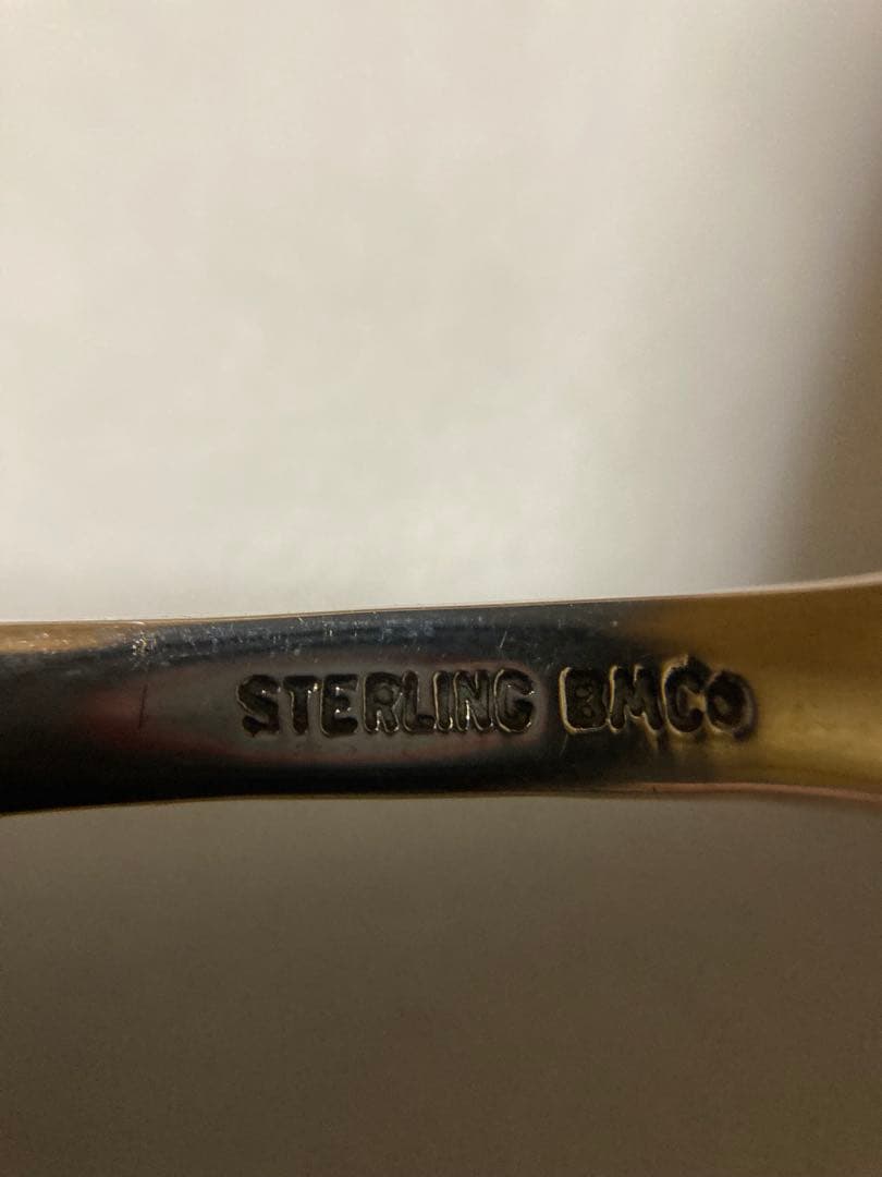 シルバー（ S T E R L I N G）スプーン（記念あり）