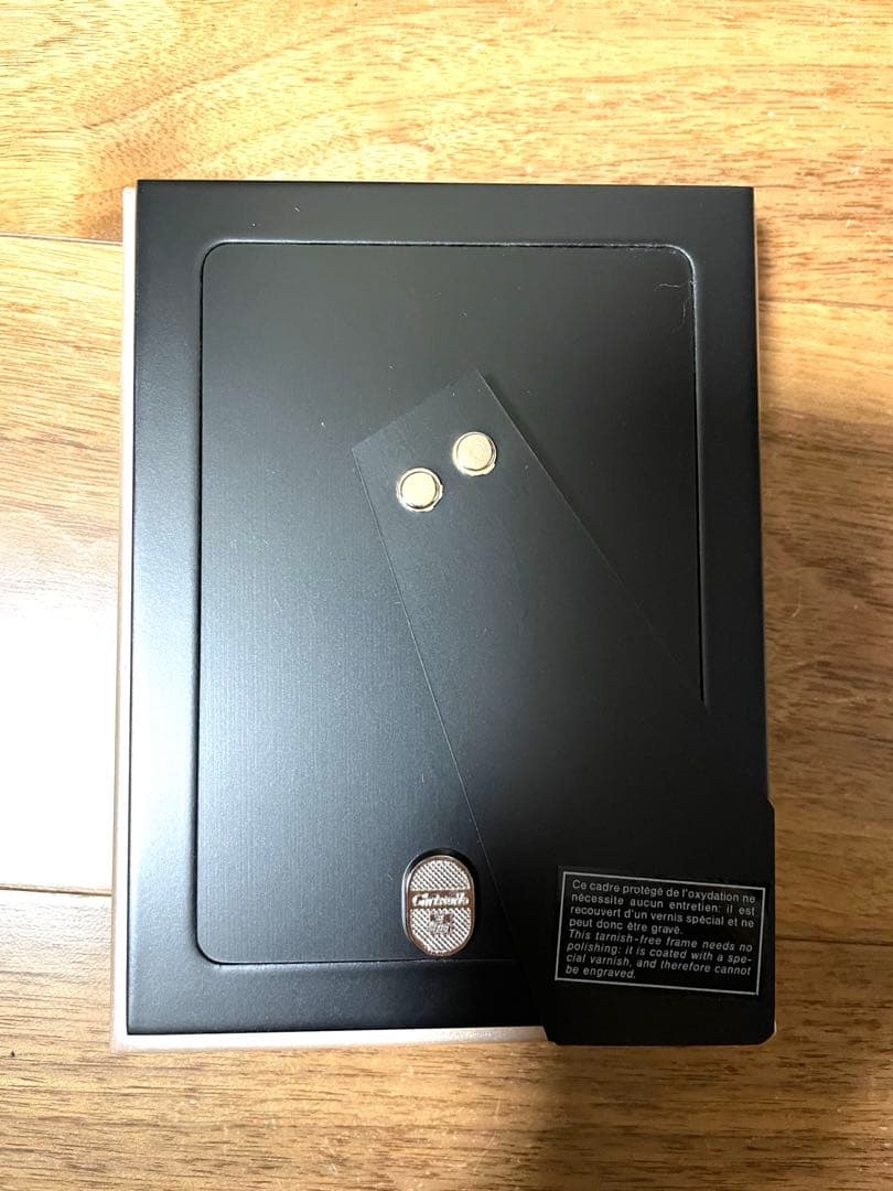 【再値下げ】Christofleクリストフル　シルバーフォトフレーム【未使用品】