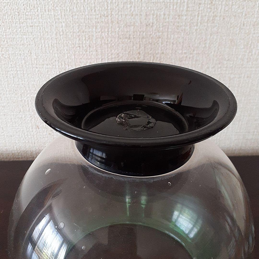 「ペコ」　　　　　　　　　アンティーク硝子　大正ロマン　とろとろガラス