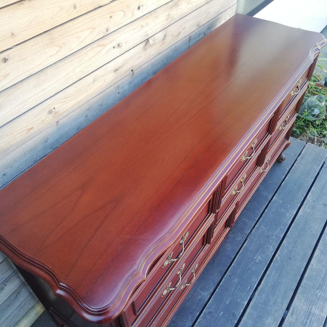 M♦送料込　専用アンティーク 猫脚　ロココスタイル ドレッサー チェスト 鏡台