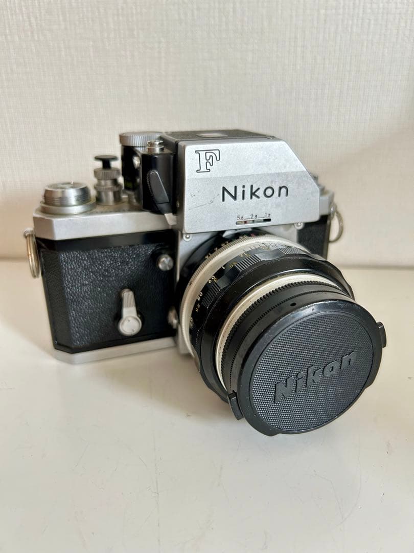 ニコン Ｆフォトミック　シルバー+NIKKOR-S  Auto +小物