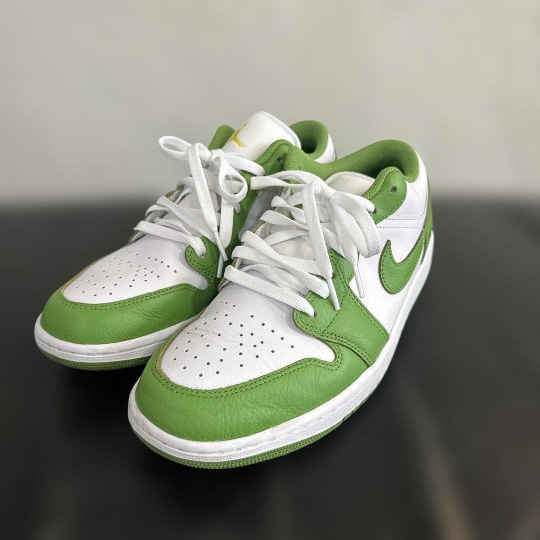 エア ジョーダン 1 ホワイト/グリーン 28.5