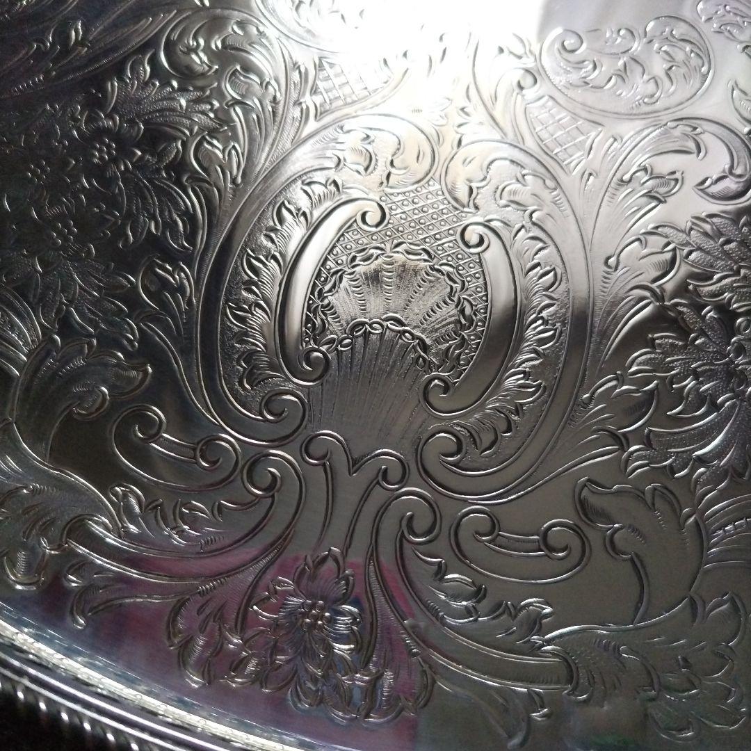 マッピン&ウェッブ　マッピンプレート　ラウンドトレイ／サービングトレイ　33ｃｍ