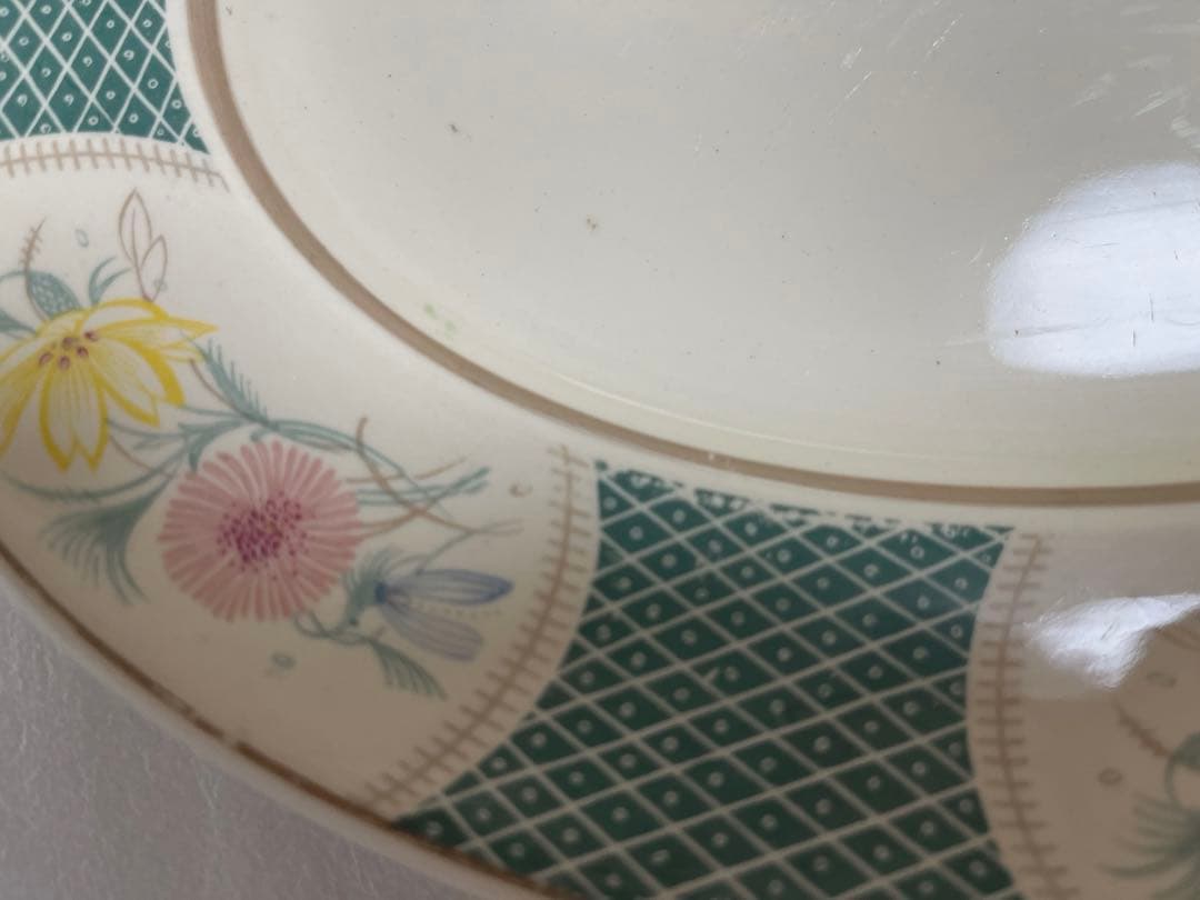 スージークーパー パネルスプレイオーバルプレート　30cm